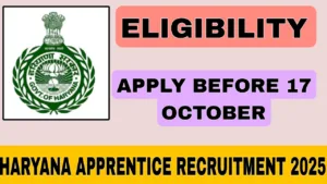 Heryana apperentship 2025