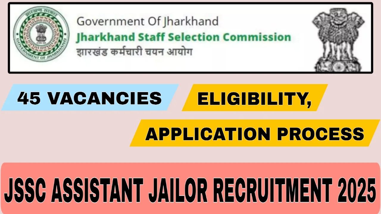 JSSC RECUREMENT 2025