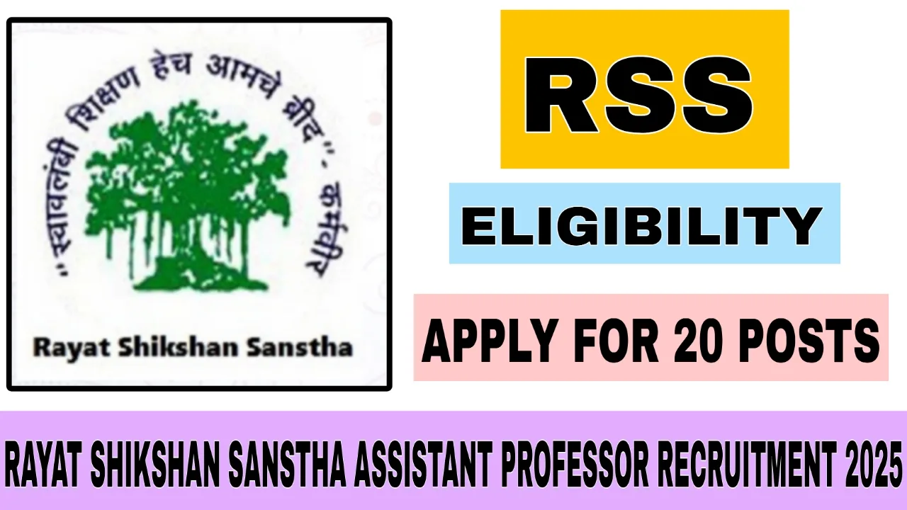 RSS RECURETMENT 2025