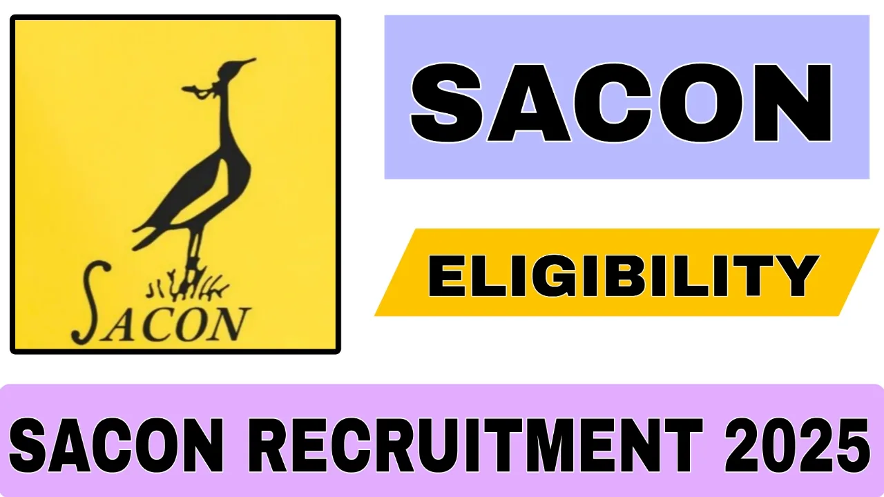 SACON RECRUITMENT 2025