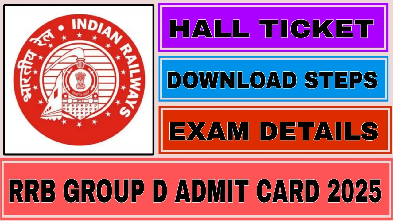 RRB Group D Admit Card 2025