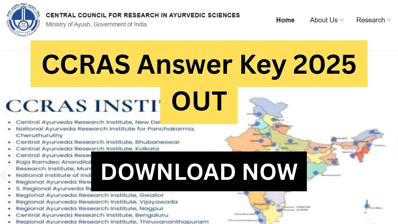 CCRAS Answer Key 2025 OUT